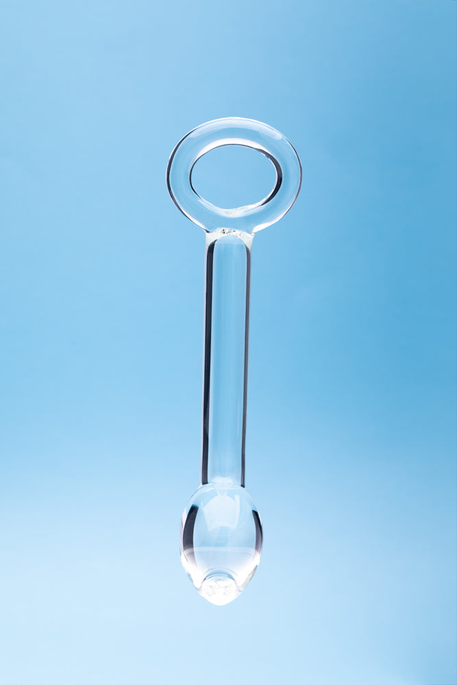 Clarity Hera's Halo Glass Dildo