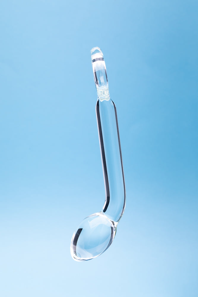 Clarity Hera's Halo Glass Dildo