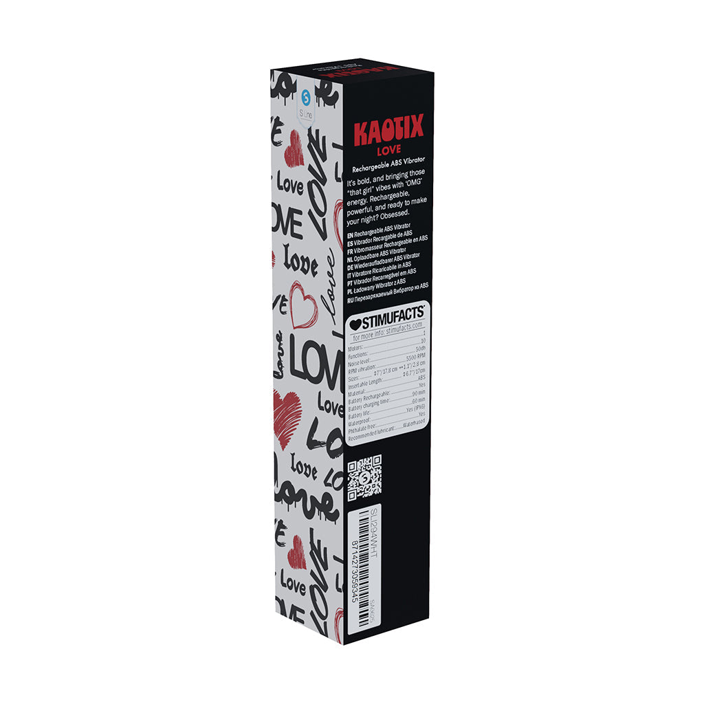 SLI Kaotix Love Rechargeable Vibrator White