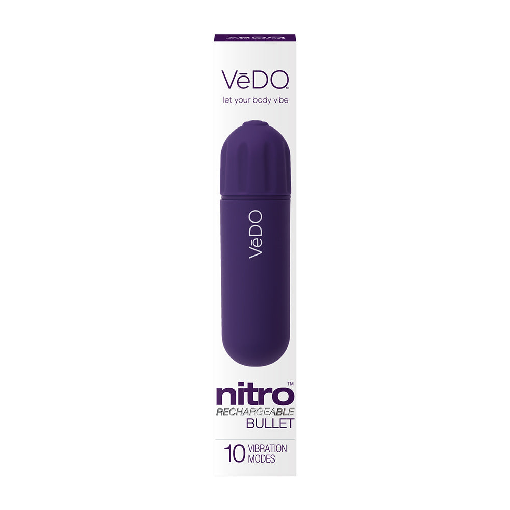 VeDO Nitro Rechargeable Bullet Vibe Purple