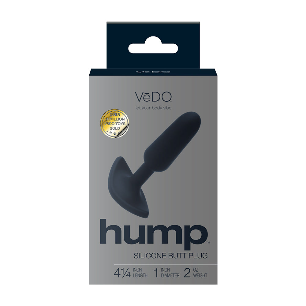 VeDO Hump Silicone Anal Plug Black