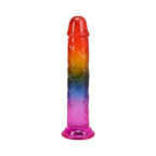 Crystal Jellies 7.5 in. Dong Rainbow