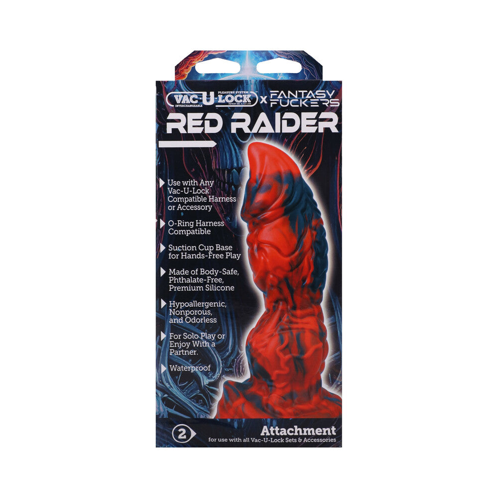 Vac-U-Lock x Fantasy Fuckers Red Raider Red/Black