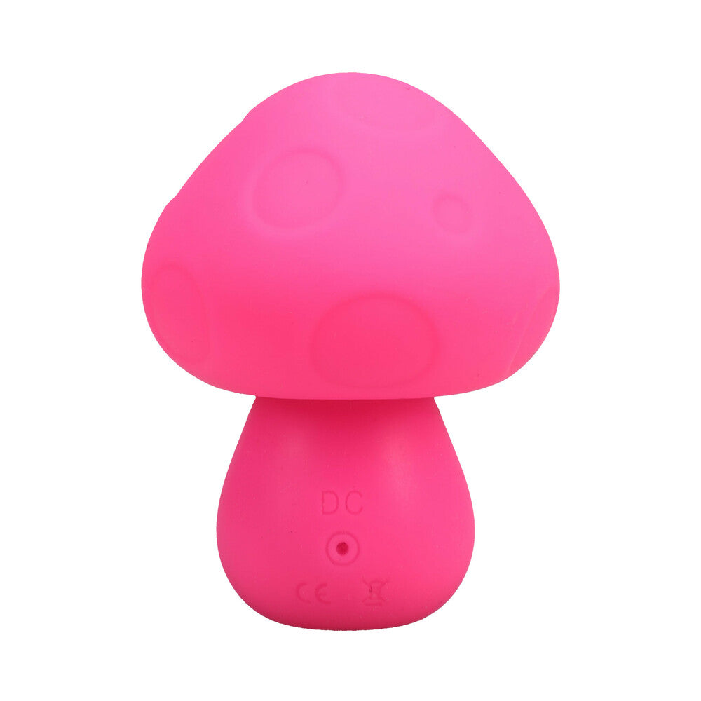 Mochi Mushroom Rechargeable Silicone Vibe Pink