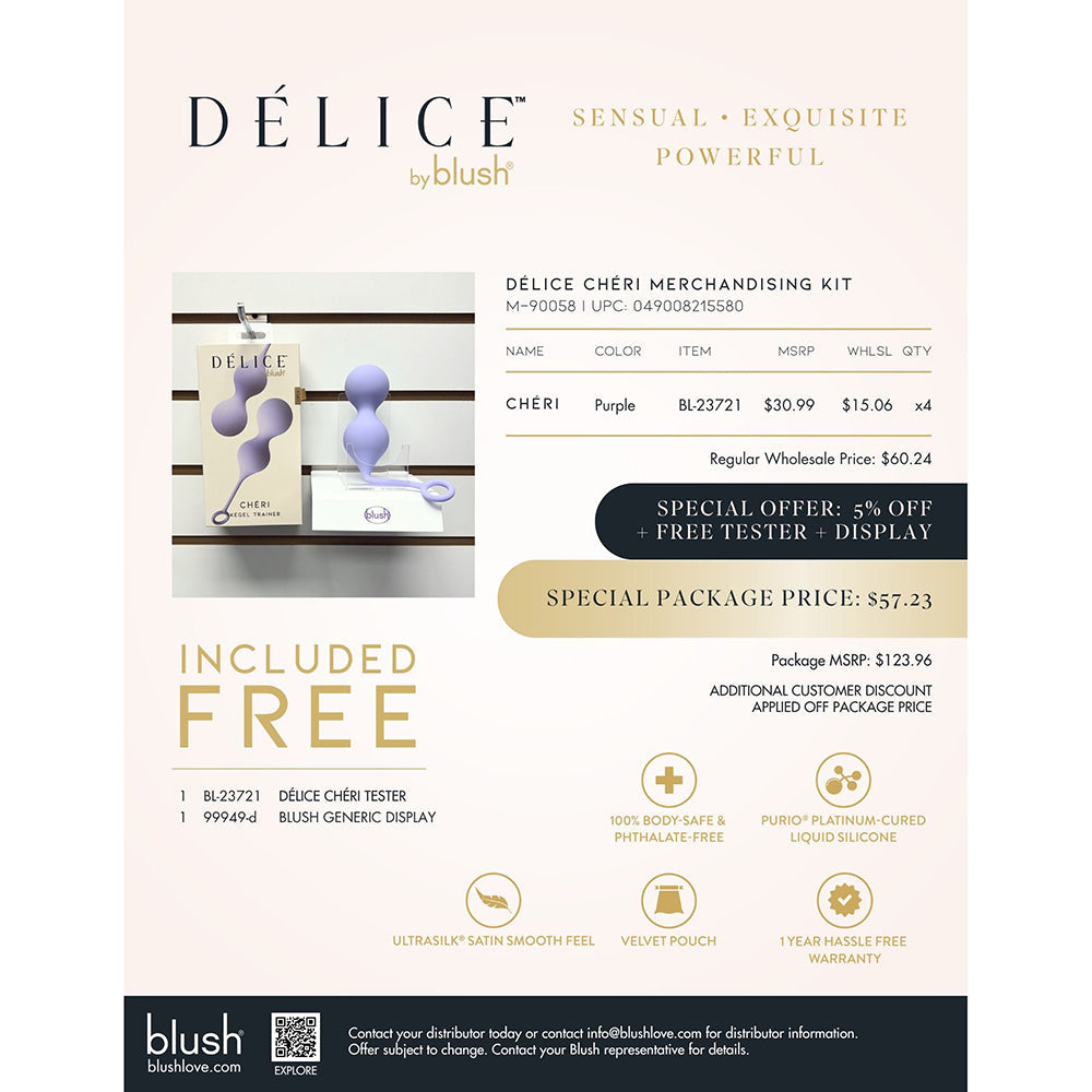 Délice Chéri Merchandising Kit