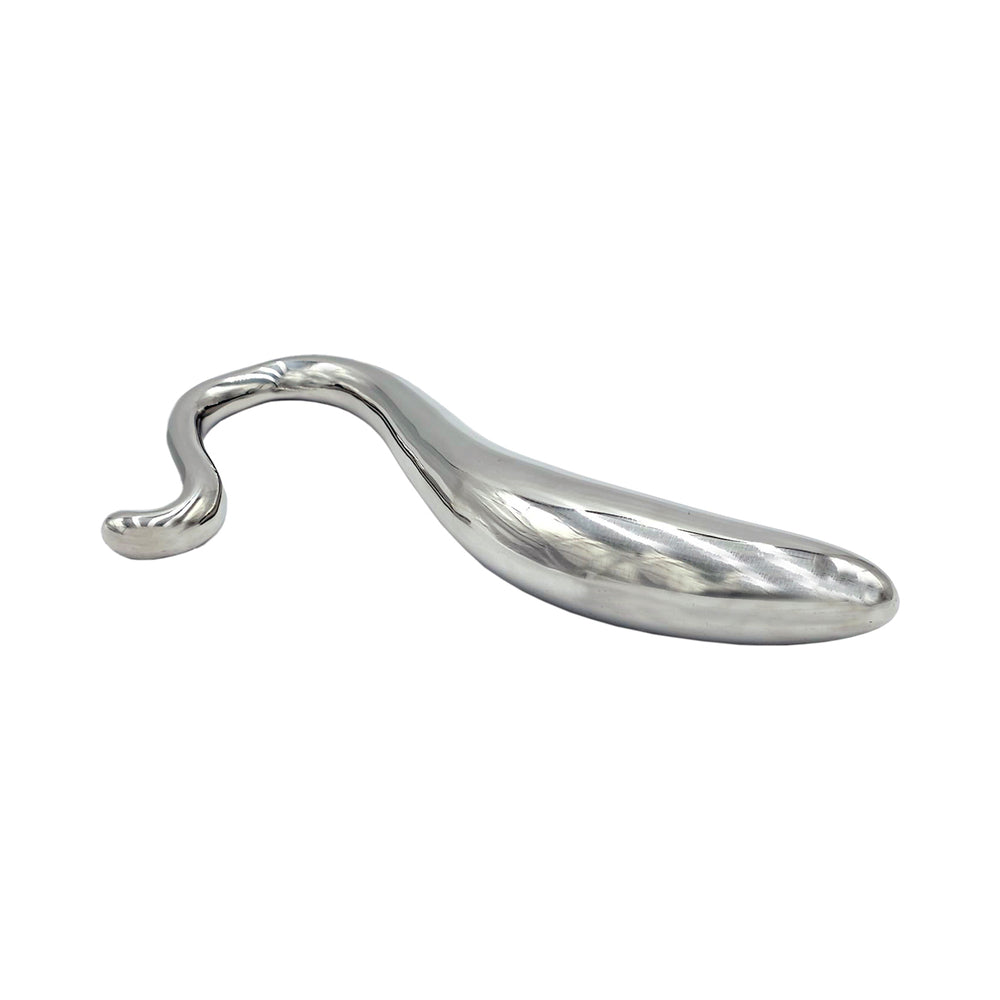 Rouge Stainless Steel Hollow Curved Wand In Case