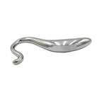 Rouge Stainless Steel Hollow Curved Wand In Case
