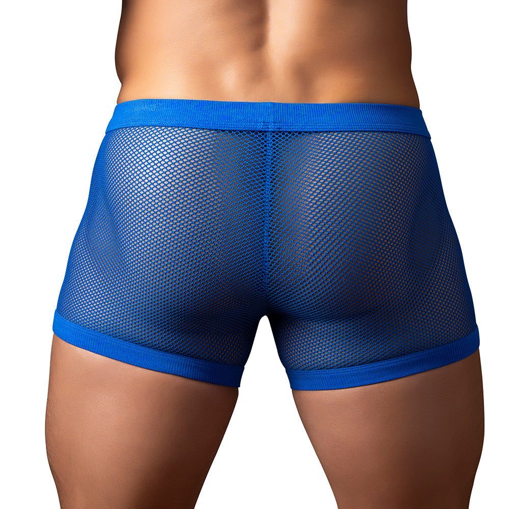 Male Power Fishnet 2.0 PCH Short Royal L