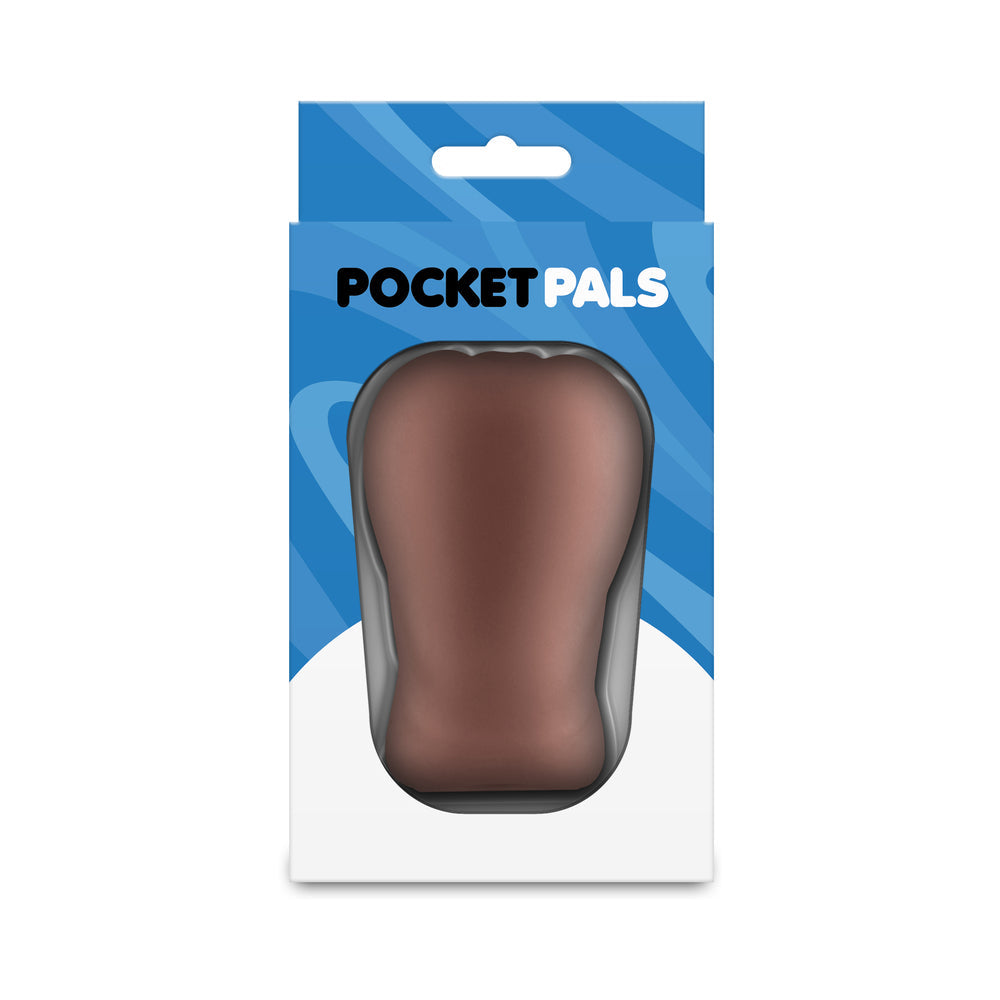 Pocket Pals Anal Stroker Brown