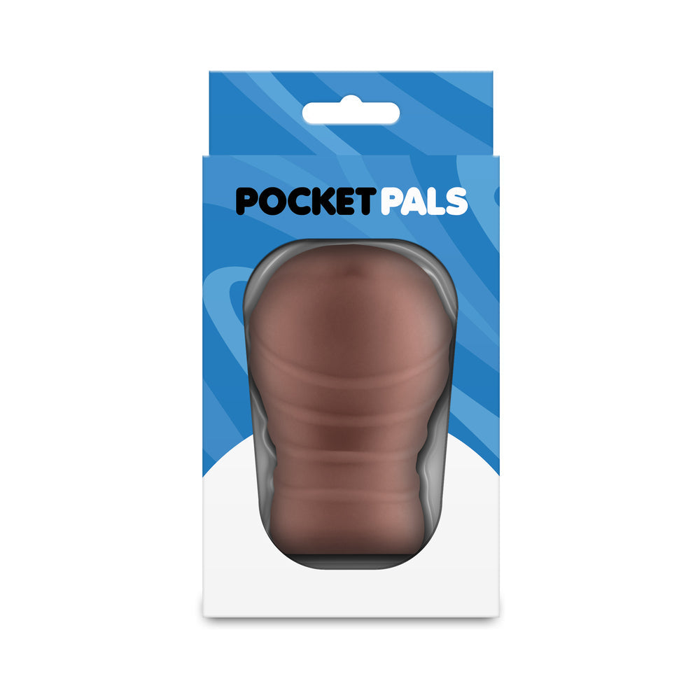 Pocket Pals Mouth Stroker Brown