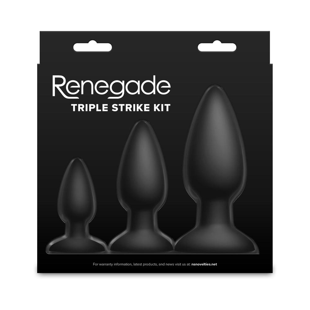 Renegade Triple Strike Plug Kit Black
