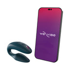 We-Vibe Sync 2 Rechargeable Remote Control Couples Vibrator Green Velvet