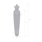 Glas Bunny's Secret 7.25 in. Glass Dildo