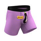 Shinesty The Double Entendre Eggplant Ball Hammock Pouch Underwear with Fly M