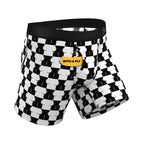 Shinesty The Chest Mate Checkered Ball Hammock Pouch Underwear with Fly M