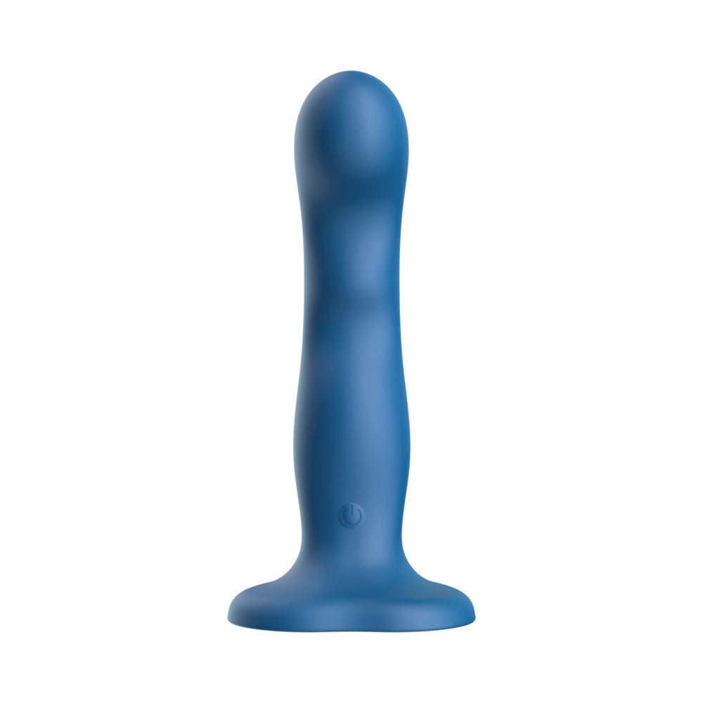 Luv Inc Ws38: Wavy Strap On Luv Vibe Blue
