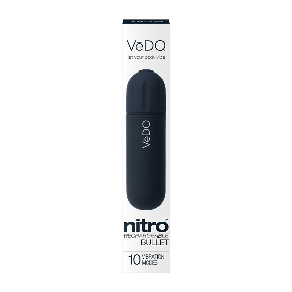 VeDO Nitro Rechargeable Bullet Vibe Black
