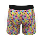 Shinesty The Candy Crush Candy Hearts Ball Hammock Pouch Underwear with Fly 2XL