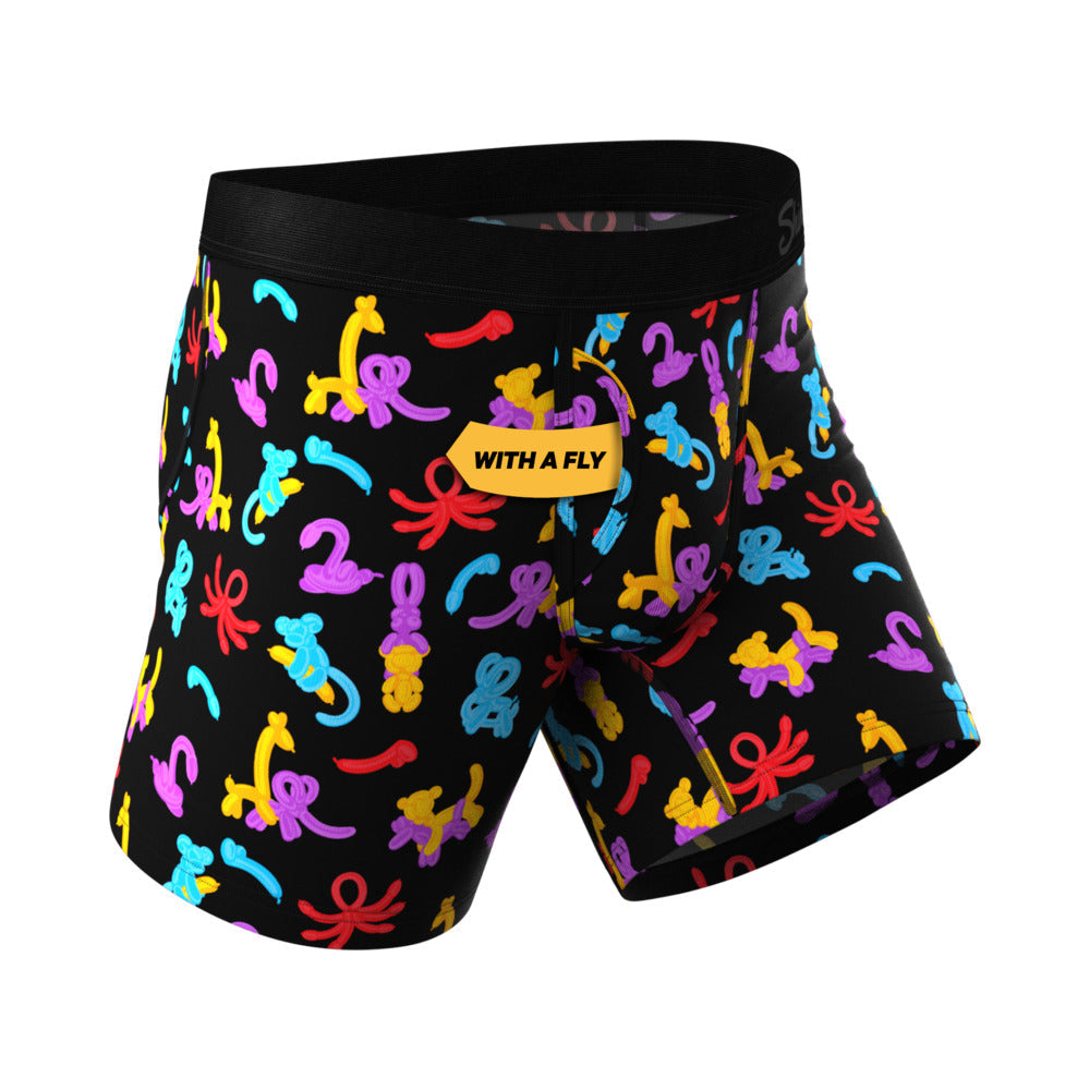 Shinesty The Knot Tonights Balloon Animal Ball Hammock Pouch Underwear with Fly L