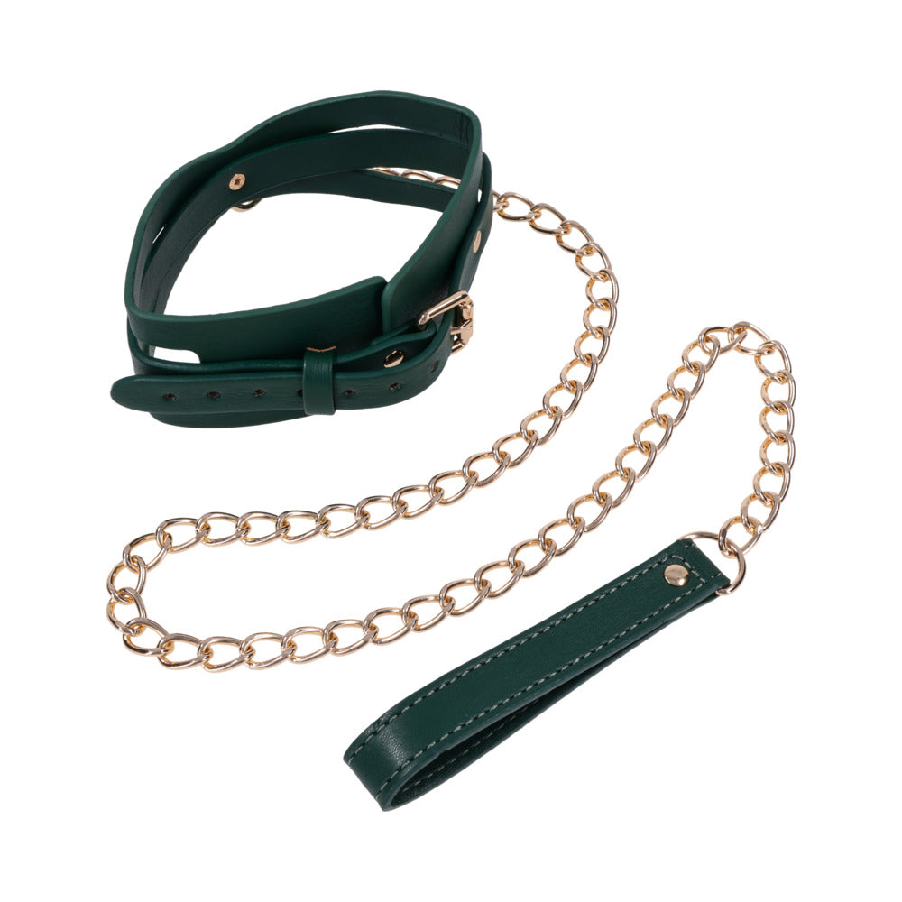Sportsheets Sex & Mischief Indica Cutout Collar and Leash