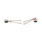 Sportsheets Sex & Mischief Indica Crystal Nipple Clips