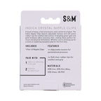 Sportsheets Sex & Mischief Indica Crystal Nipple Clips