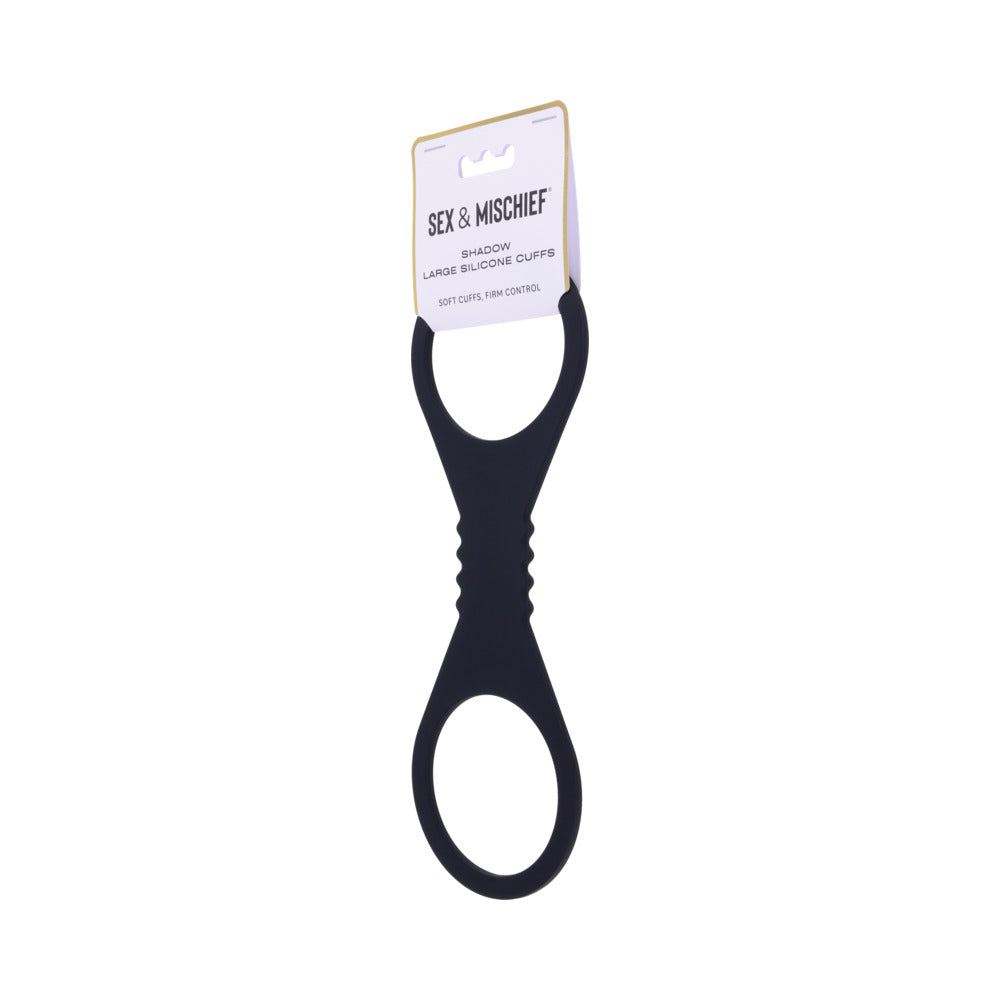 Sportsheets Sex & Mischief Shadow Large Silicone Cuffs