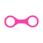 Sportsheets Sex & Mischief Small Hot Pink Silicone Cuffs