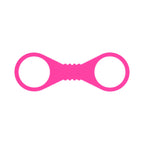 Sportsheets Sex & Mischief Large Hot Pink Silicone Cuffs