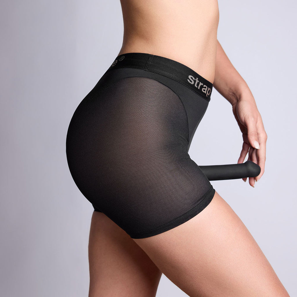 Strap-On-Me Harness Lingerie Halo Black XL