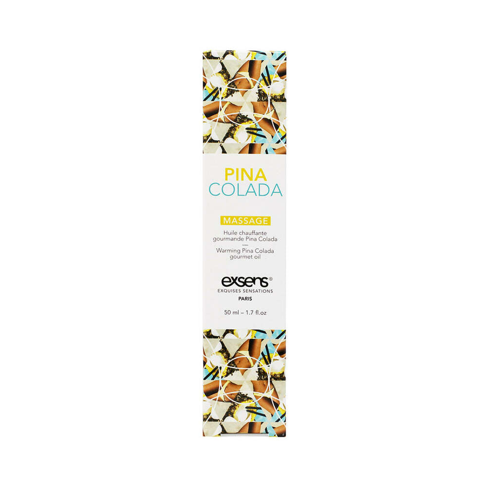 Exsens Warming Massage Oil Pina Colada 1.7 oz.